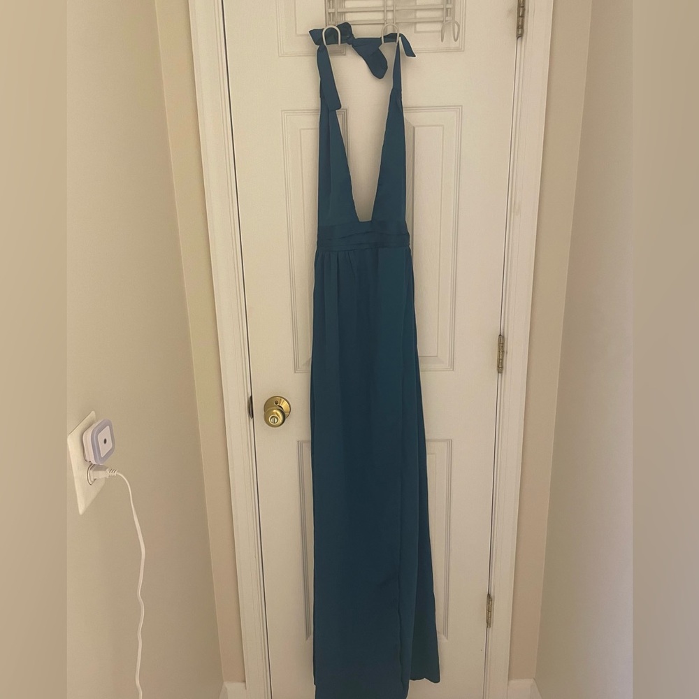 Hello Molly Dear Emilia Under My Spell Maxi Dress Peacock XS